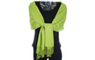 spring green with fringe