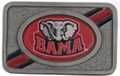 University of Alabama Crimson Tide rectangular western belt buckle